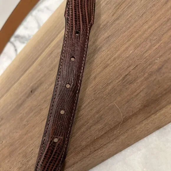 Johnston & Murphy‎ Belt 40 Brown Leather 75-3433 - Picture 6 of 16